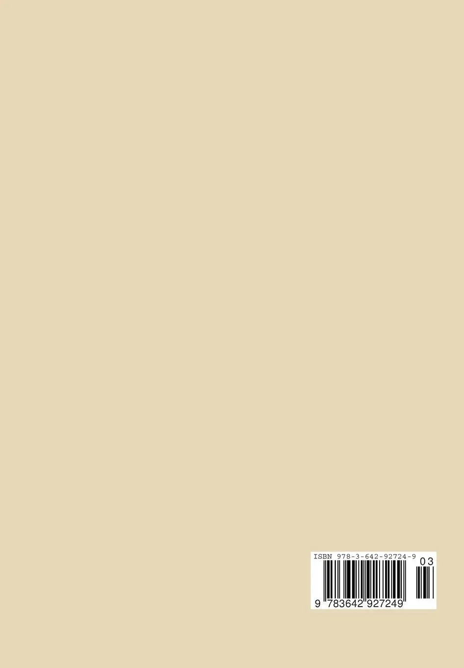 Rückseite: 9783642927249 | Drogisten-Lexikon | Hans Irion | Taschenbuch | viii | Deutsch | 2012