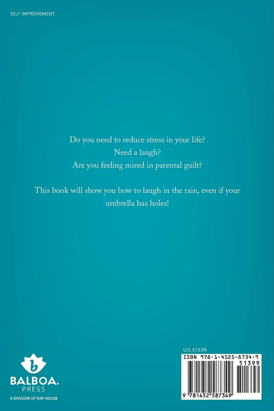 Rückseite: 9781452587349 | Laughing in the Rain | Self-Care for the Storms of Life | Saffran