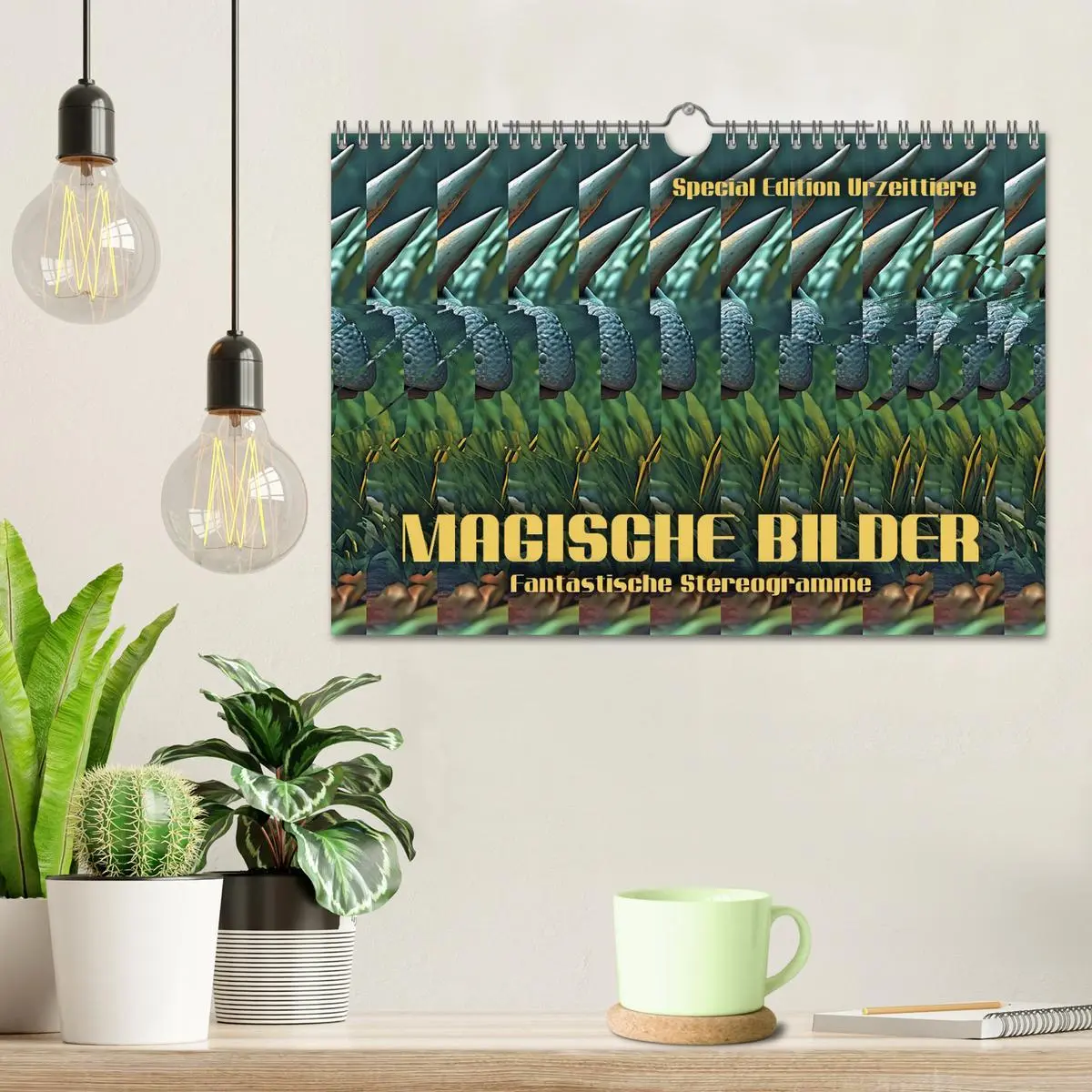 Bild: 9783457337349 | Magische Bilder - fantastische Stereogramme (Wandkalender 2026 DIN...