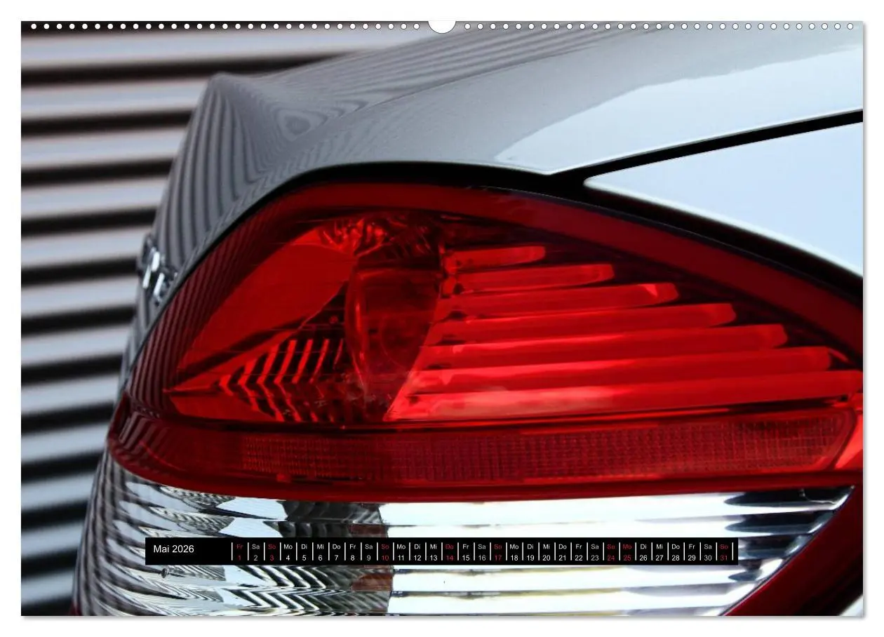 Bild: 9783516117349 | Mercedes SLK - ganz nah (hochwertiger Premium Wandkalender 2026 DIN...