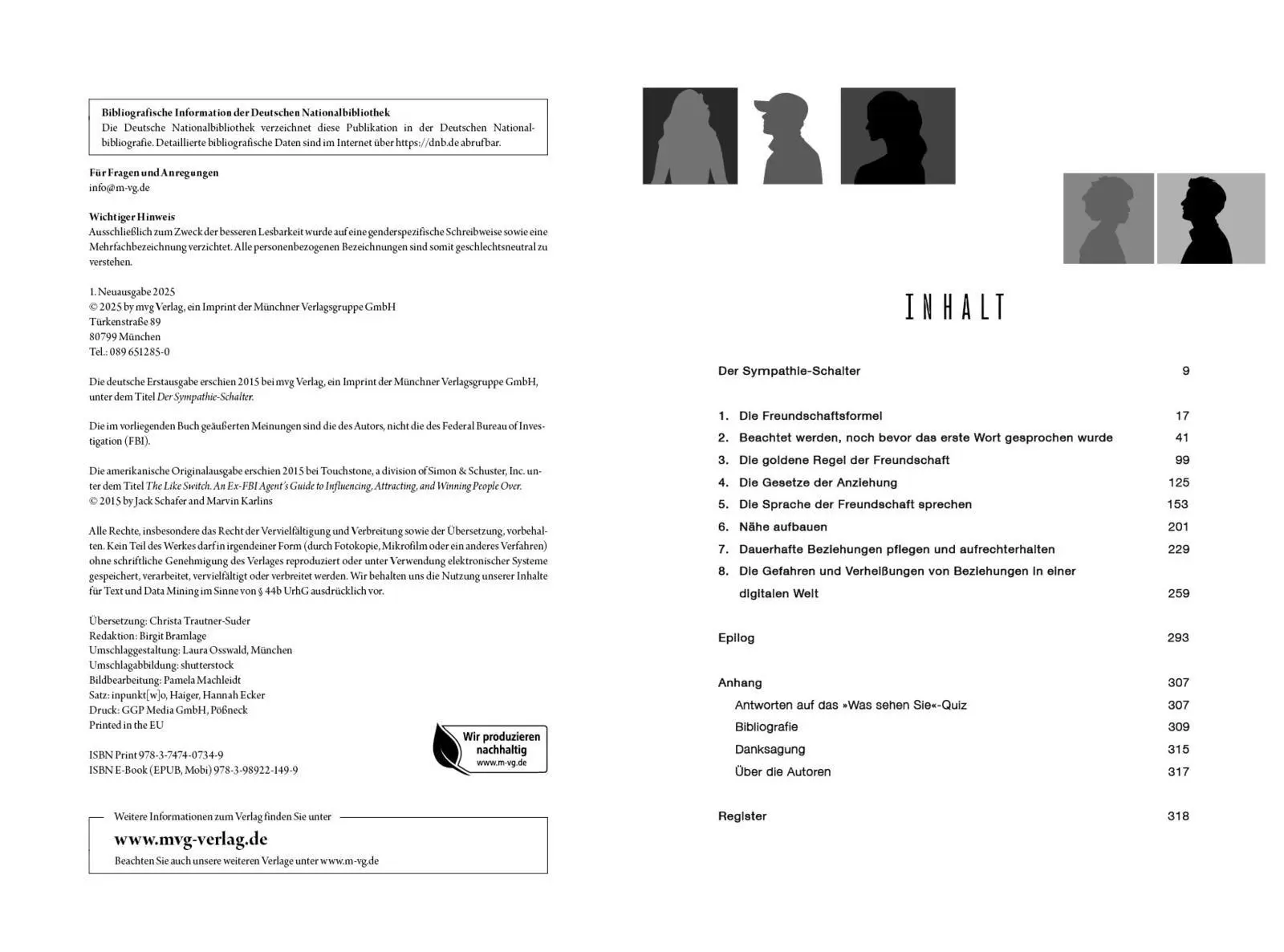 Bild: 9783747407349 | Das Geheimnis sympathischer Menschen | Jack Schafer | Taschenbuch