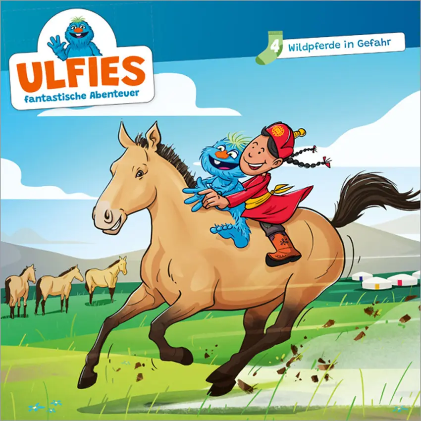 Cover: 4029856407449 | Wildpferde in Gefahr - Folge 4, Audio-CD | Sebastian Rochlitzer | CD
