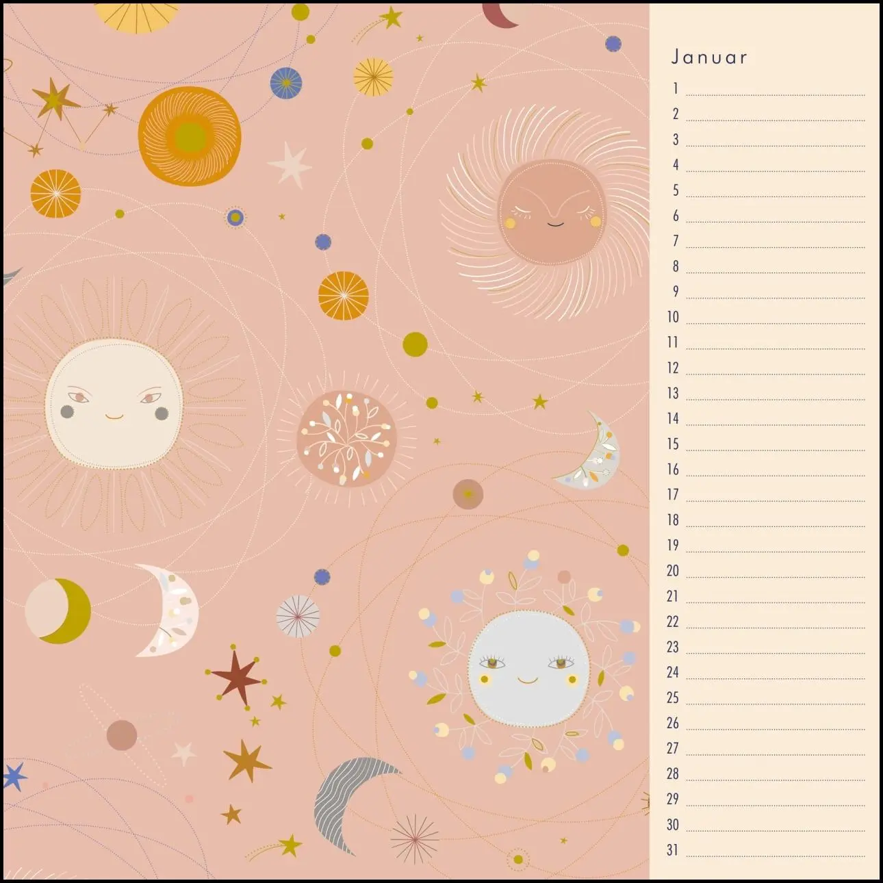 Bild: 4250809647449 | Immerwährender Geburtstagskalender - Little Cosmos - Turnowsky -...
