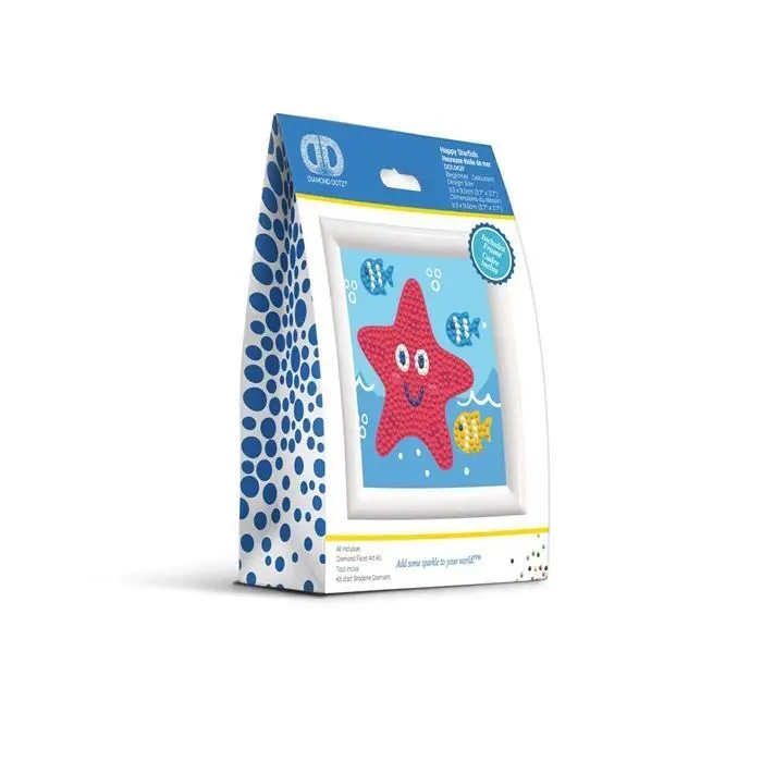 Bild: 4895225927449 | DIAMOND DOTZ - Diamond Painting Mini Seestern | Kit (Bastelset) | 2025