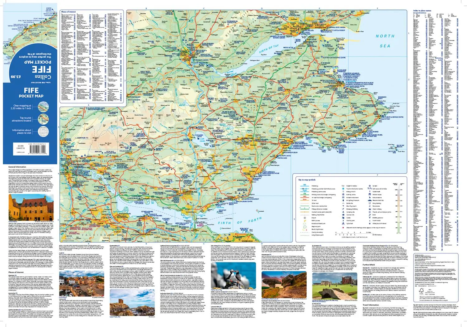 Bild: 9780008467449 | Fife Pocket Map | Collins Maps | (Land-)Karte | Karte/Landkarte | 2021