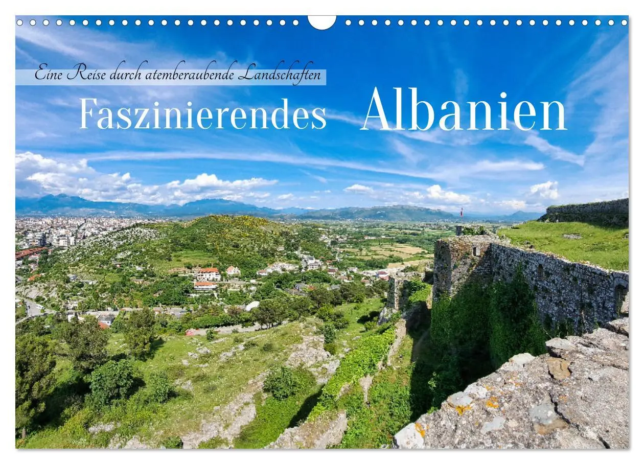 Cover: 9783457327449 | Faszinierendes Albanien (Wandkalender 2026 DIN A3 quer), CALVENDO...