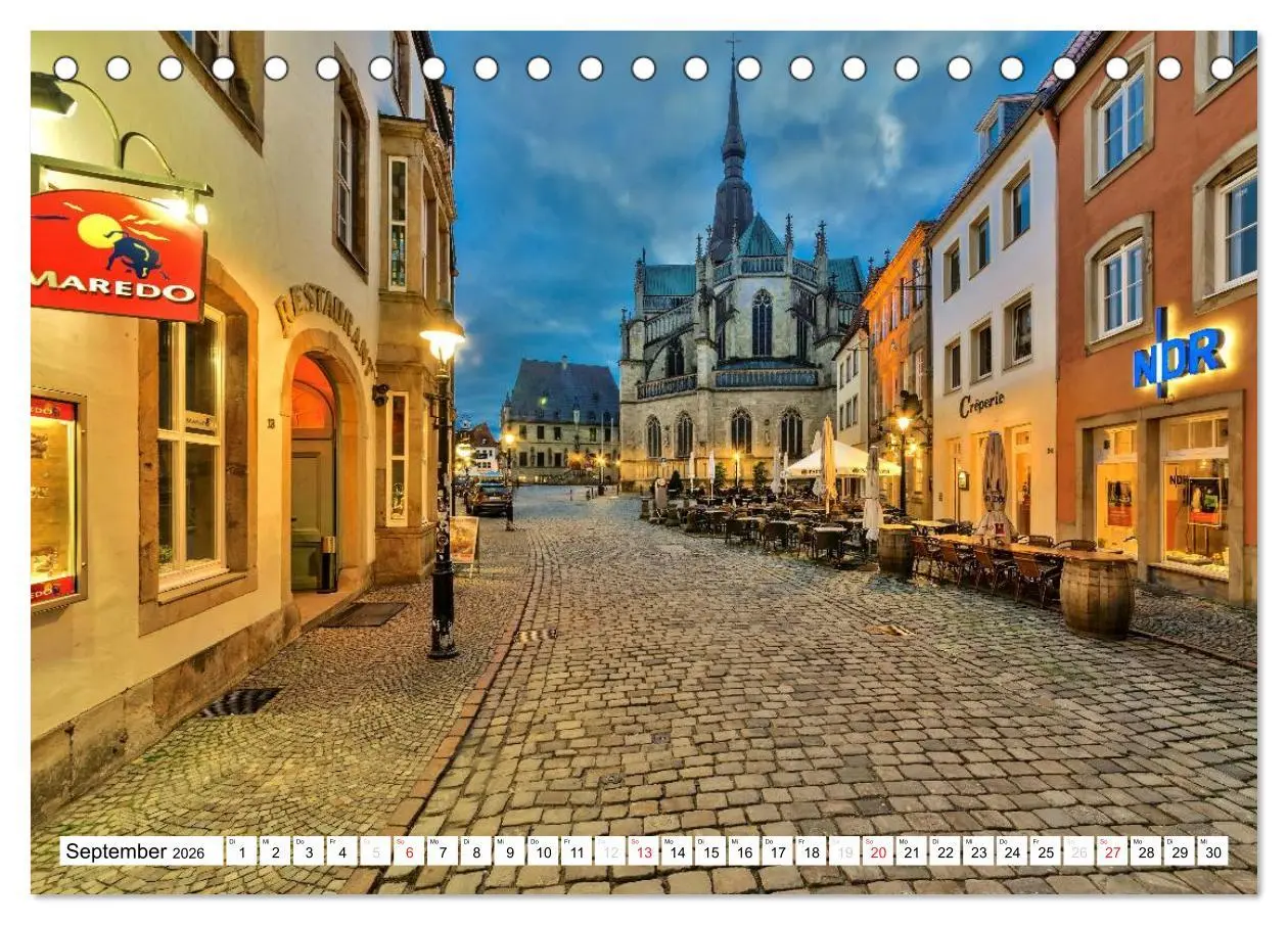 Bild: 9783516107449 | Osnabrück ...meine Stadt (Tischkalender 2026 DIN A5 quer), CALVENDO...