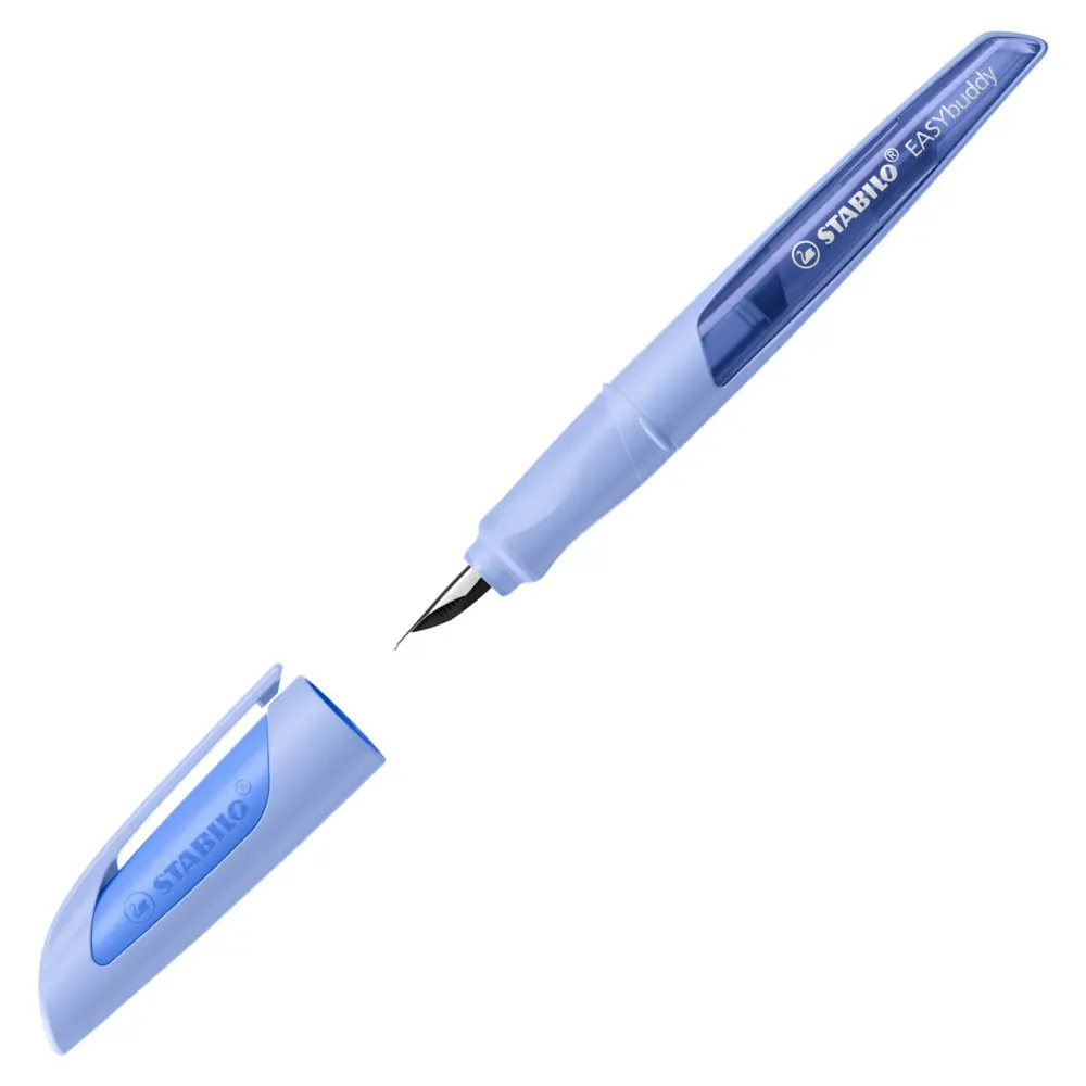 Bild: 4006381587549 | STABILO EASYbuddy Pastel Wolkenblau Feder M | In Karton | 5031/38-41