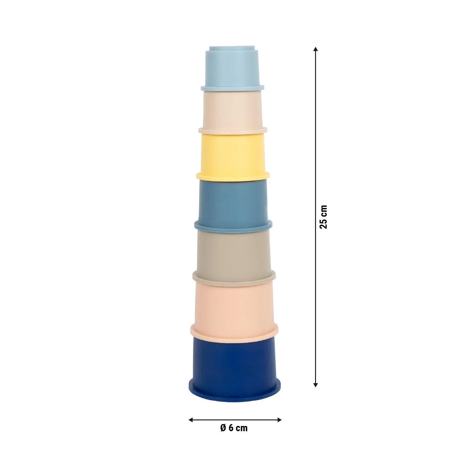 Bild: 4020972127549 | Silikon Stapelbecher | Deutsch | 2025 | small foot GmbH &amp; Co. KG
