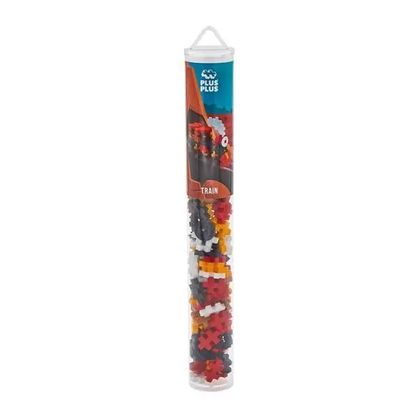 Bild: 5710409107549 | Plus-Plus 100 Tube Kreativ Bausteine Zug | 9604285 | 2024 | PLUS PLUS