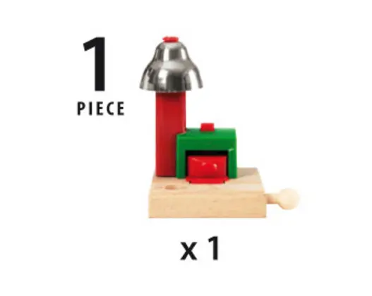 Bild: 7312350337549 | BRIO World - Magnetisches Glockensignal | BRIO® | Spiel | In Schachtel