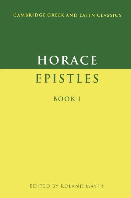 Cover: 9780521277549 | Epistles Book I | Horace | Taschenbuch | Englisch | 2002