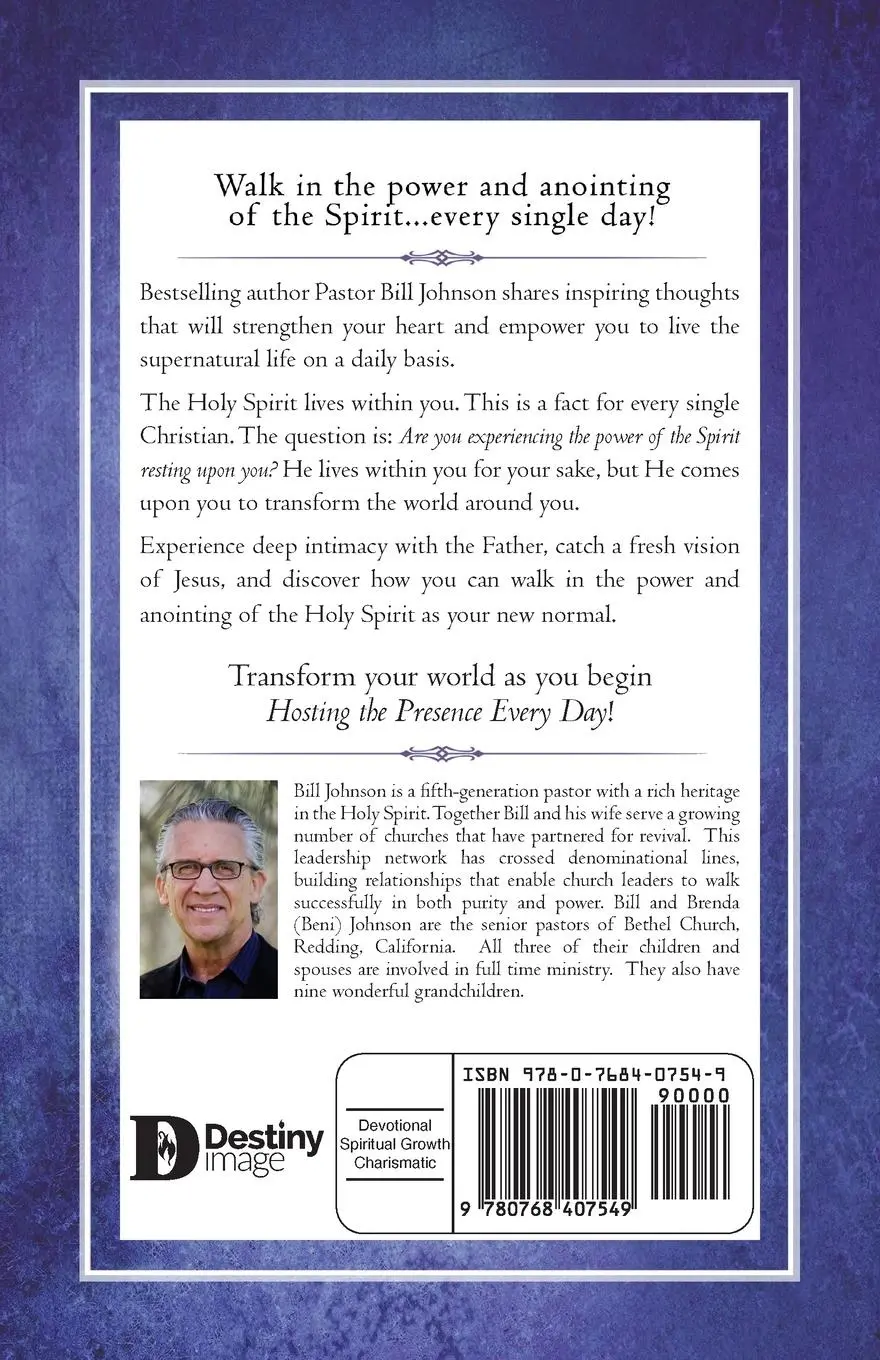 Rückseite: 9780768407549 | Hosting the Presence Everyday | Bill Johnson | Taschenbuch | Englisch