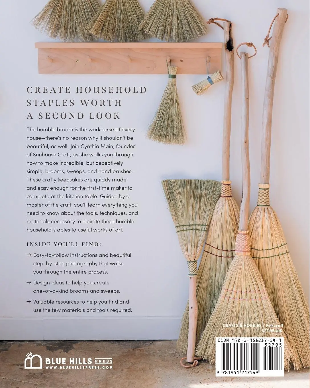Rückseite: 9781951217549 | The Handmade Broom | Cynthia Main | Taschenbuch | Englisch | 2024
