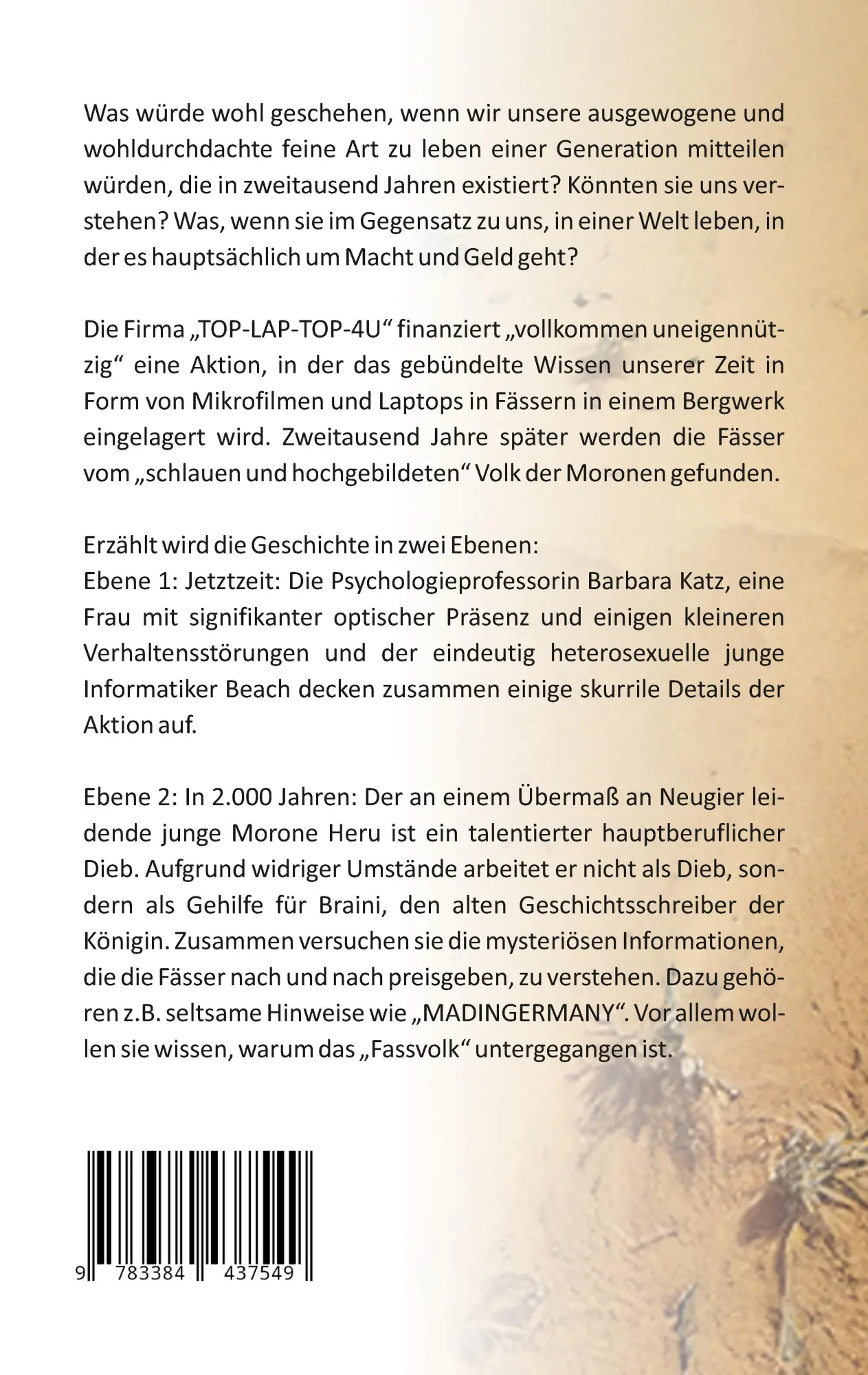 Rückseite: 9783384437549 | Der kleine Klima-Krimi | Science-Fiction-Roman | Thorwald Autor | Buch