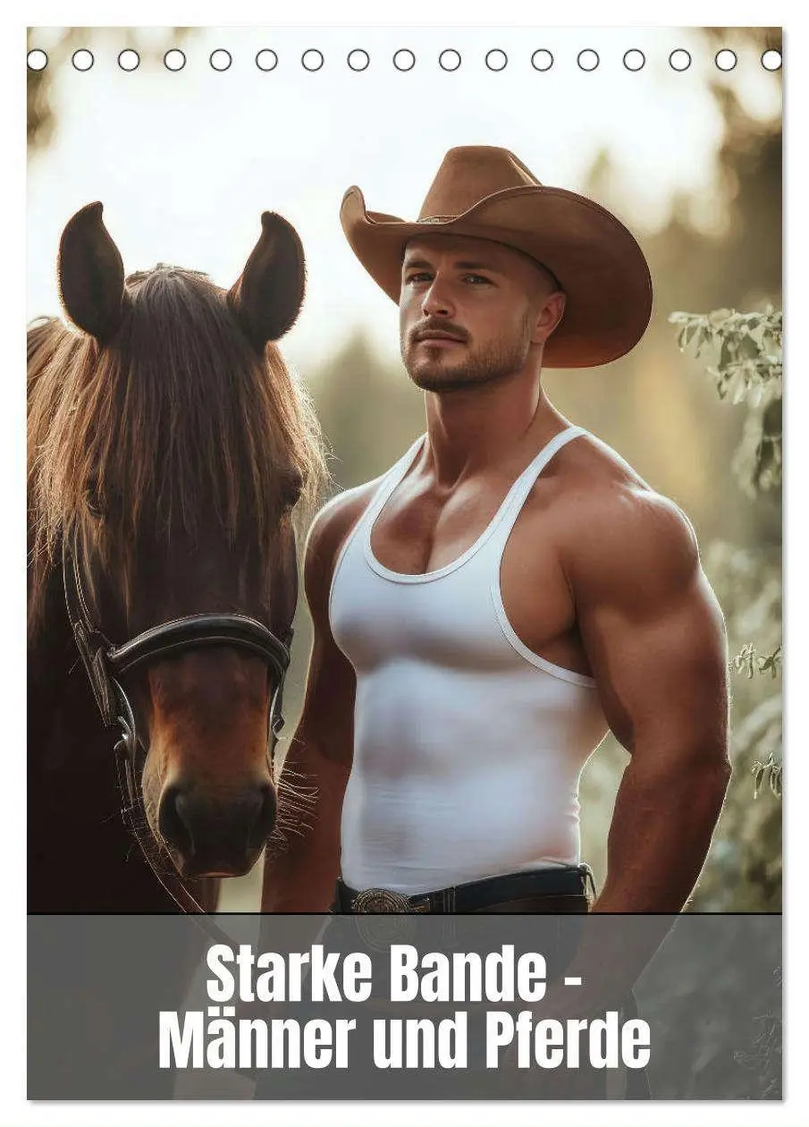Cover: 9783457247549 | Starke Bande (Tischkalender 2026 DIN A5 hoch), CALVENDO Monatskalender