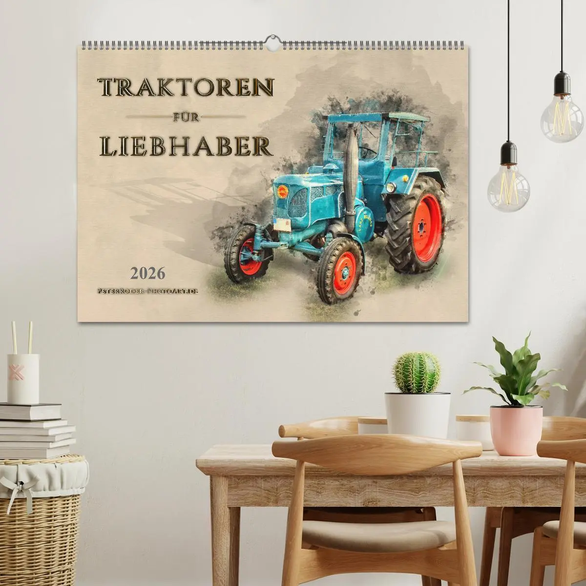 Bild: 9783457867549 | Traktoren für Liebhaber (Wandkalender 2026 DIN A2 quer), CALVENDO...