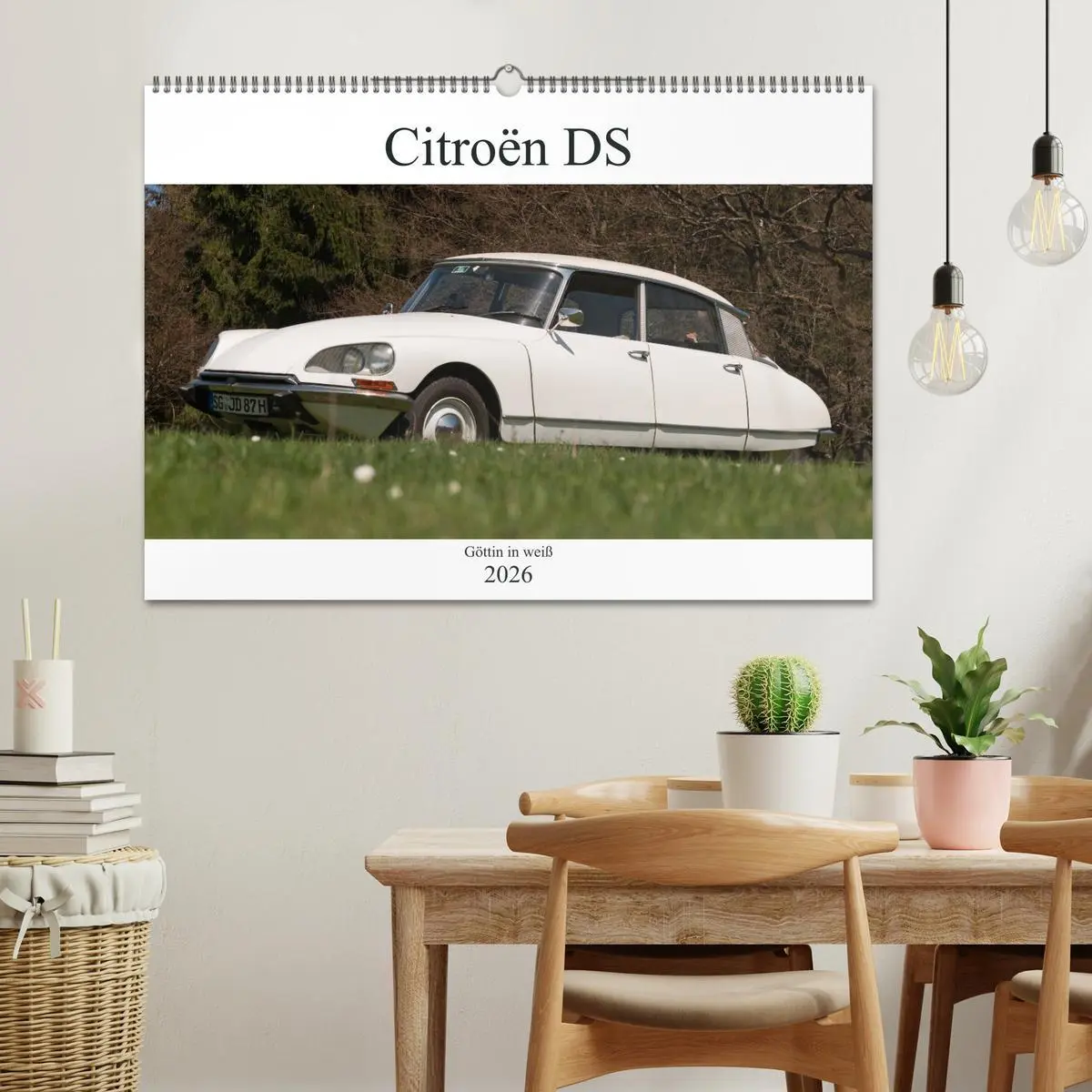 Bild: 9783516027549 | Citroën DS - Göttin in weiß (Wandkalender 2026 DIN A2 quer),...