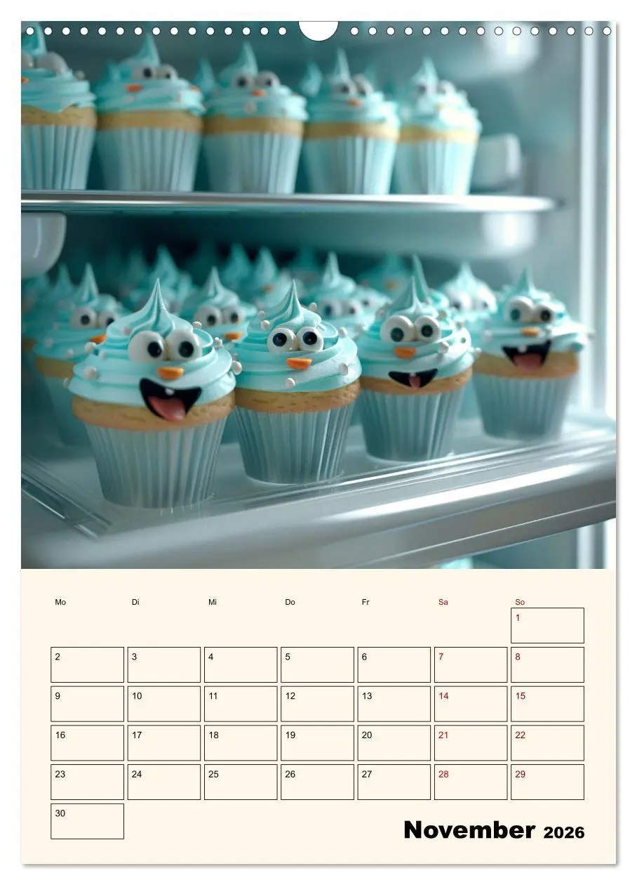 Bild: 9783516267549 | Nachts im Kühlschrank (Wandkalender 2026 DIN A3 hoch), CALVENDO...