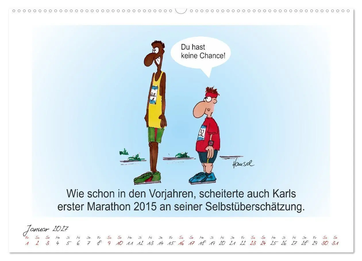 Bild: 9783569357549 | HANSELs kleiner Laufkalender (hochwertiger Premium Wandkalender...