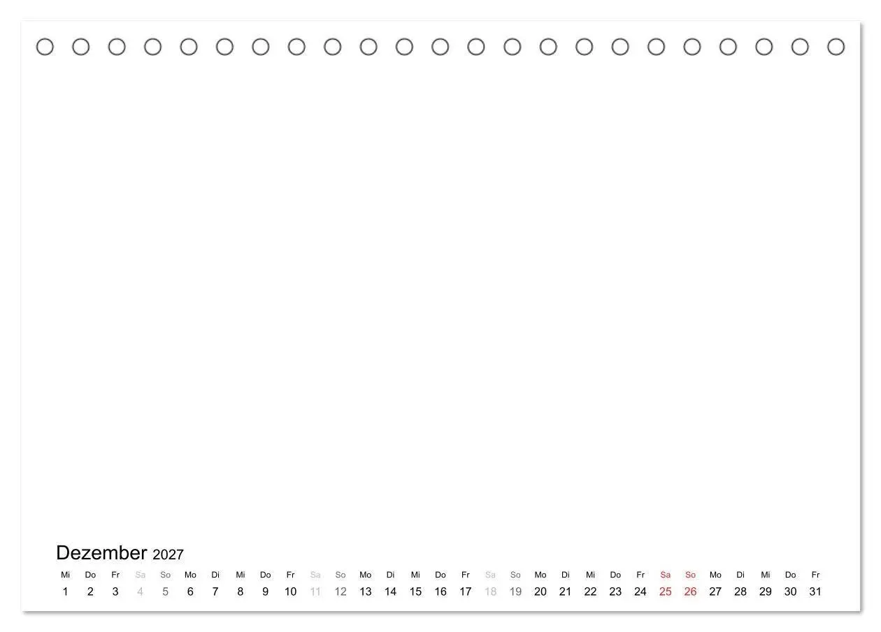 Bild: 9783594177549 | Bastelkalender - Weiss (Tischkalender 2027 DIN A5 quer), CALVENDO...