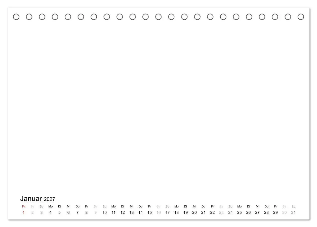 Bild: 9783594177549 | Bastelkalender - Weiss (Tischkalender 2027 DIN A5 quer), CALVENDO...