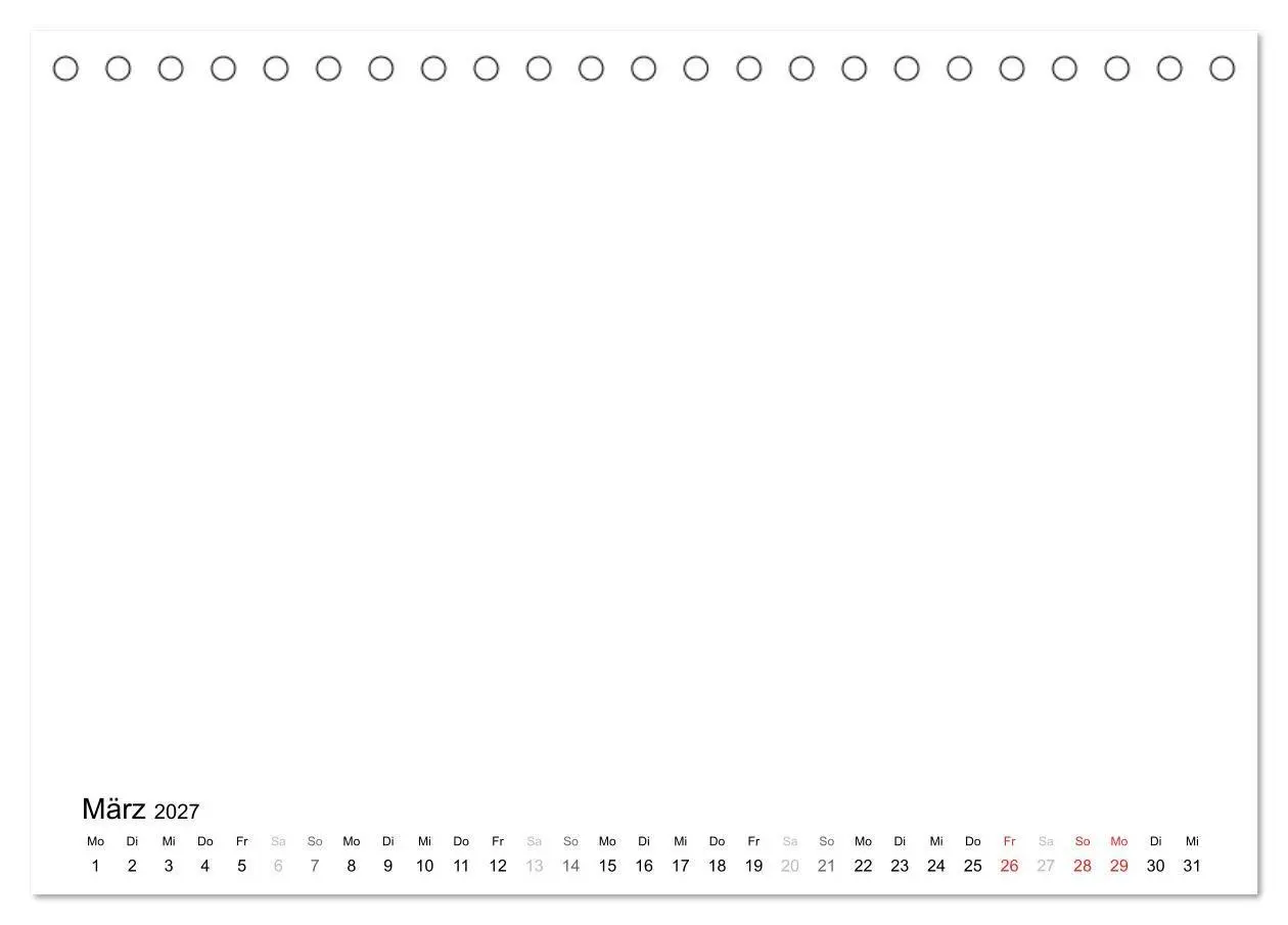 Bild: 9783594177549 | Bastelkalender - Weiss (Tischkalender 2027 DIN A5 quer), CALVENDO...