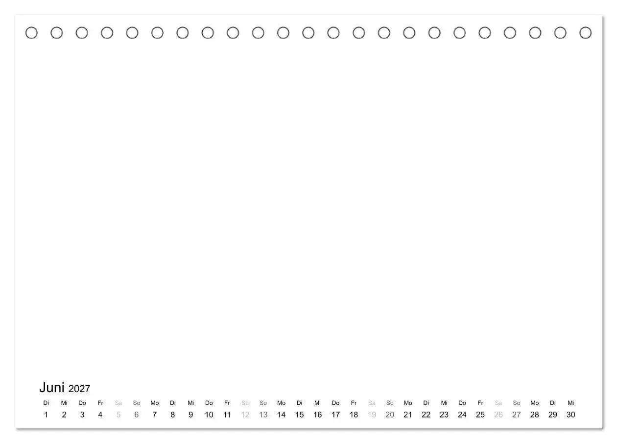 Bild: 9783594177549 | Bastelkalender - Weiss (Tischkalender 2027 DIN A5 quer), CALVENDO...
