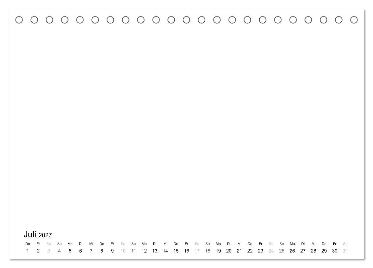 Bild: 9783594177549 | Bastelkalender - Weiss (Tischkalender 2027 DIN A5 quer), CALVENDO...