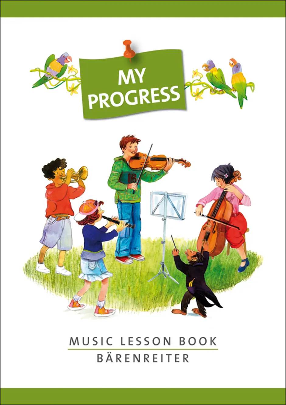 Cover: 9790006537549 | My Progress. Music Lesson Book. Aufgabenheft | mit Stickerbogen | Buch