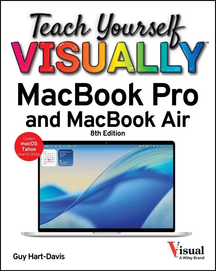 Cover: 9781394387649 | Teach Yourself VISUALLY MacBook Pro and MacBook Air | Guy Hart-Davis