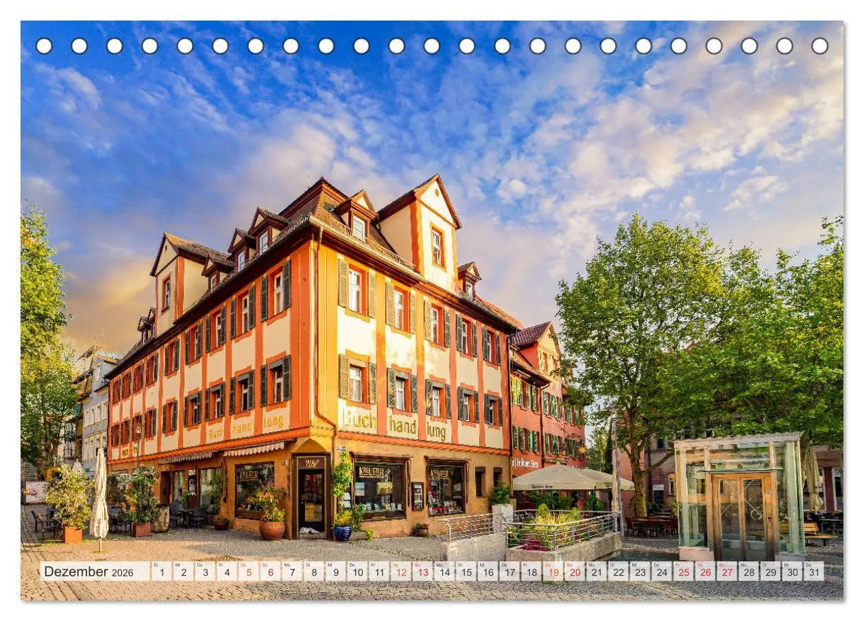 Bild: 9783457787649 | Schwabach Impressionen (Tischkalender 2026 DIN A5 quer), CALVENDO...