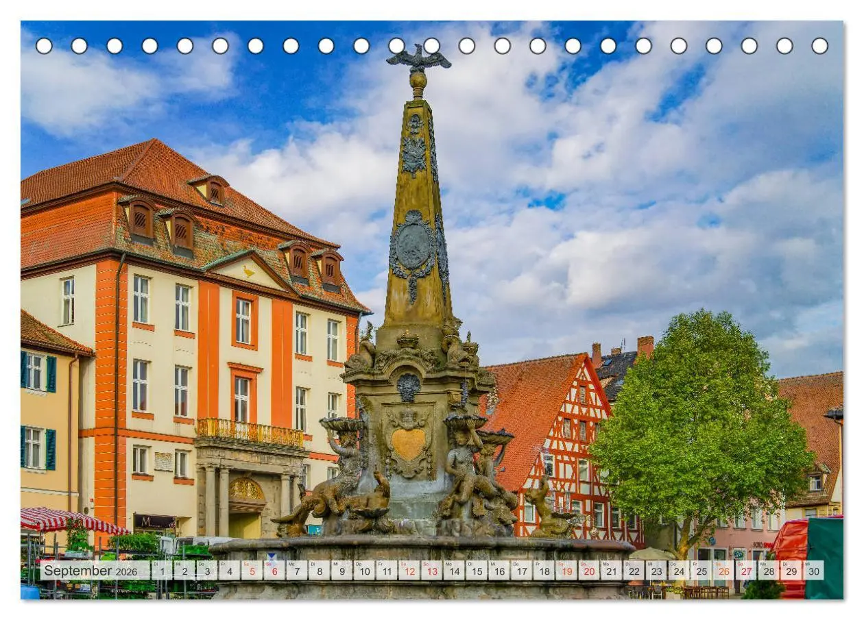 Bild: 9783457787649 | Schwabach Impressionen (Tischkalender 2026 DIN A5 quer), CALVENDO...