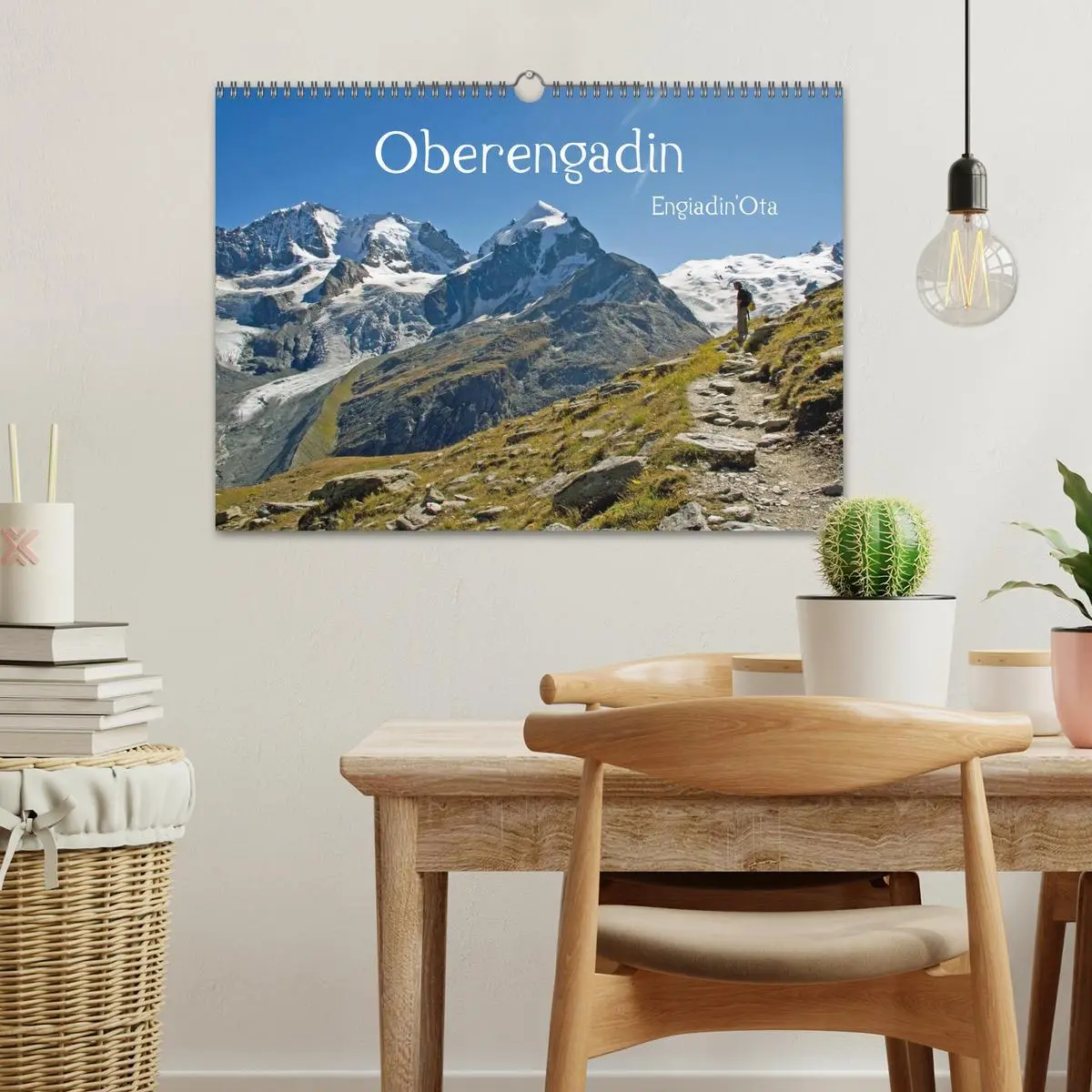 Bild: 9783516017649 | Oberengadin (Wandkalender 2026 DIN A3 quer), CALVENDO Monatskalender