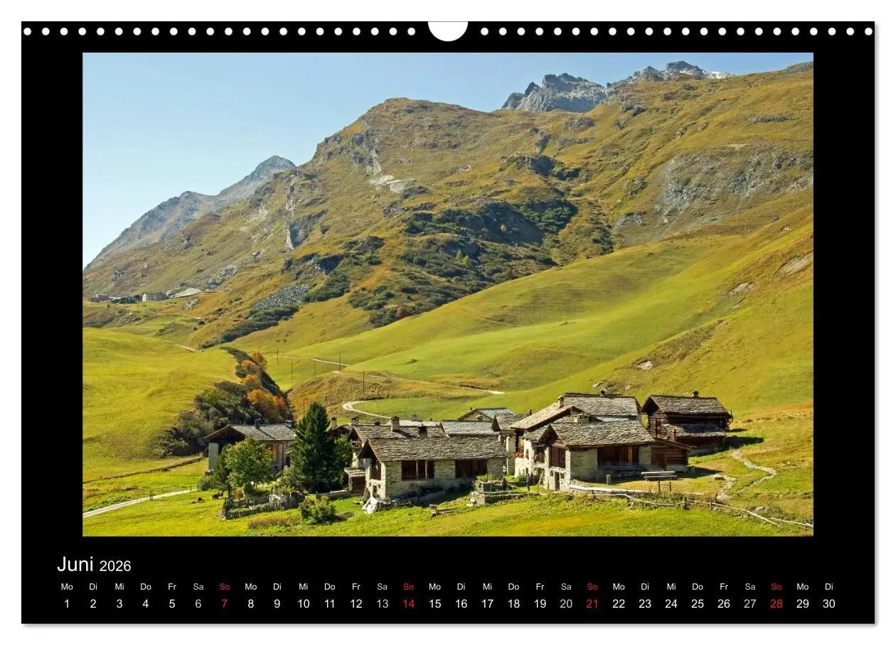 Bild: 9783516017649 | Oberengadin (Wandkalender 2026 DIN A3 quer), CALVENDO Monatskalender