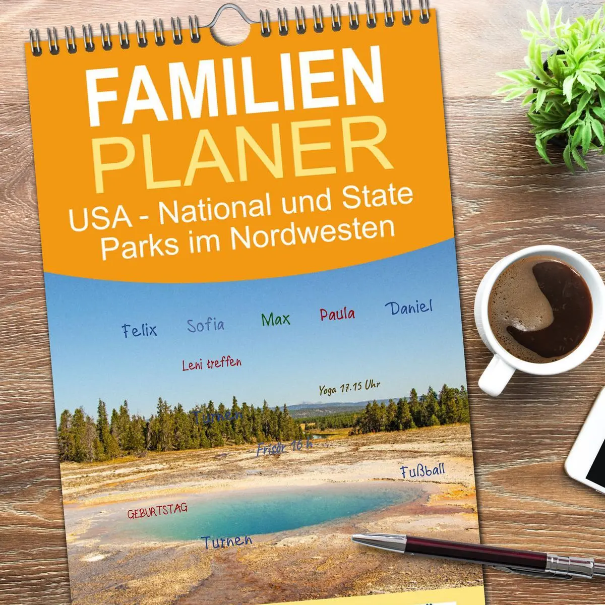 Bild: 9783516497649 | Familienplaner 2026 - USA - National und State Parks im Nordwesten...