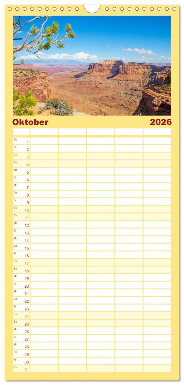 Bild: 9783516497649 | Familienplaner 2026 - USA - National und State Parks im Nordwesten...