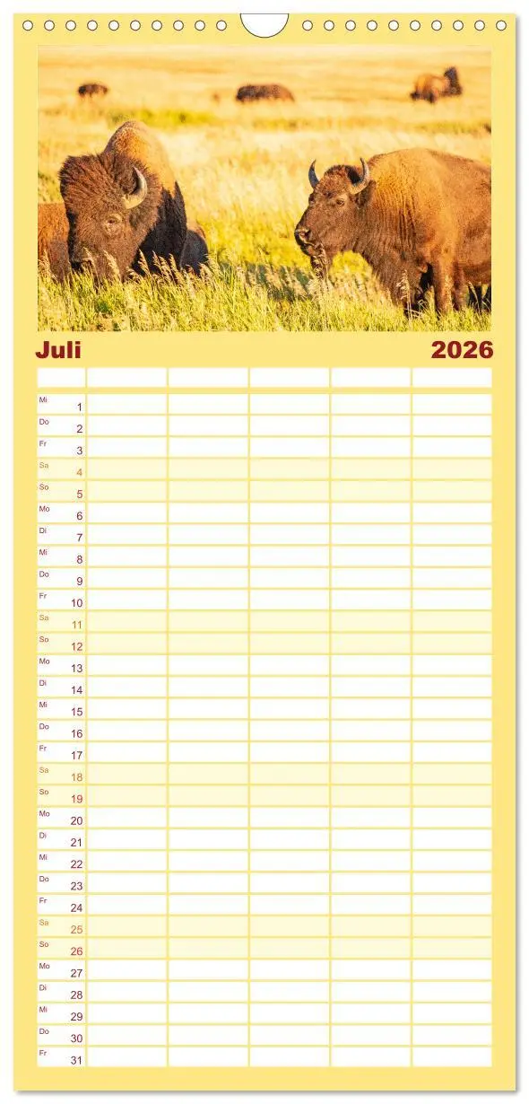 Bild: 9783516497649 | Familienplaner 2026 - USA - National und State Parks im Nordwesten...