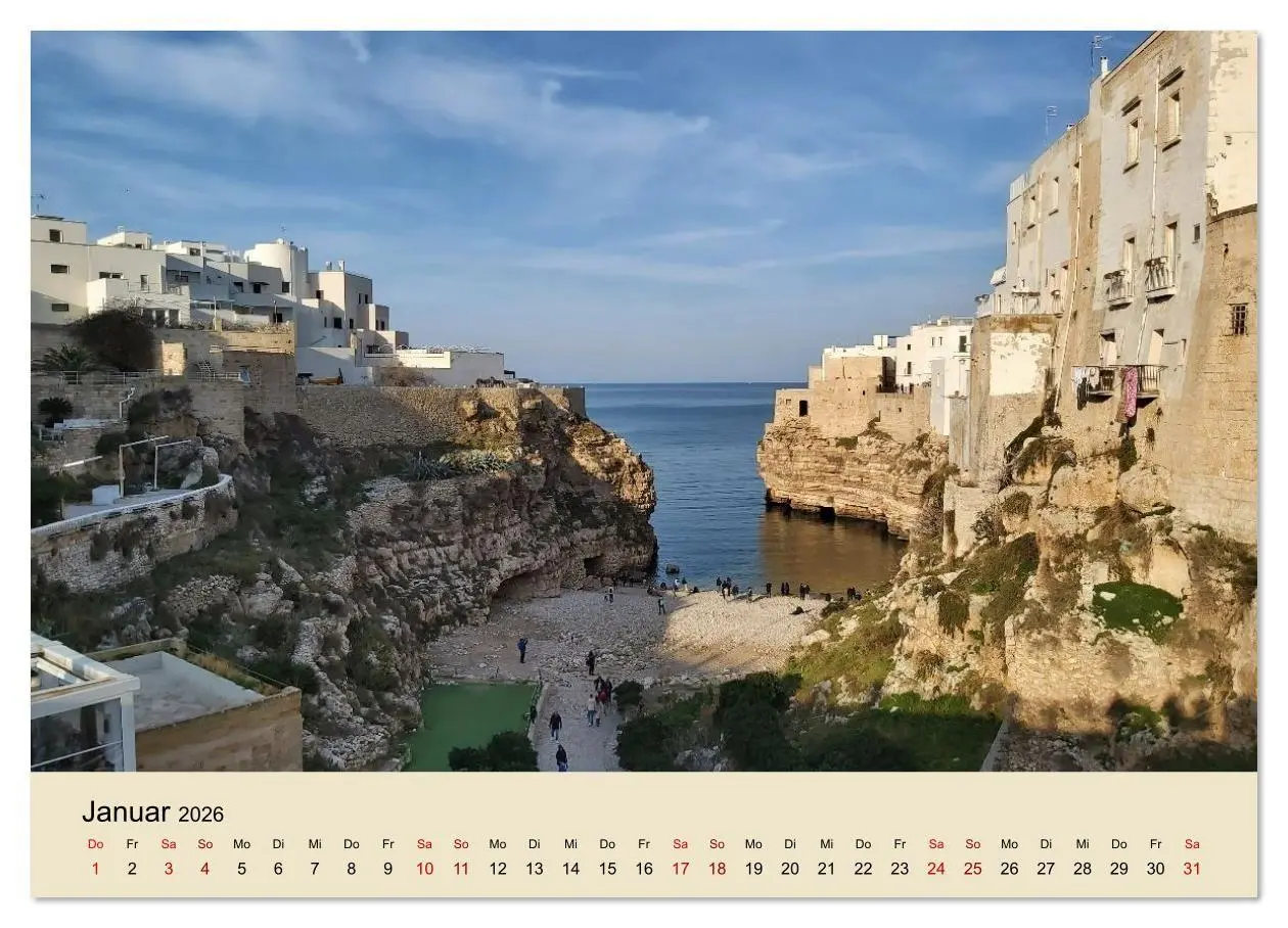 Bild: 9783516637649 | Apulien ... der Süden Italiens (Wandkalender 2026 DIN A4 quer),...