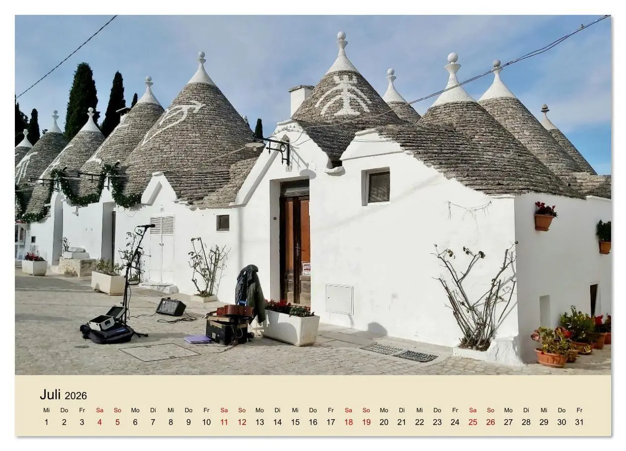 Bild: 9783516637649 | Apulien ... der Süden Italiens (Wandkalender 2026 DIN A4 quer),...