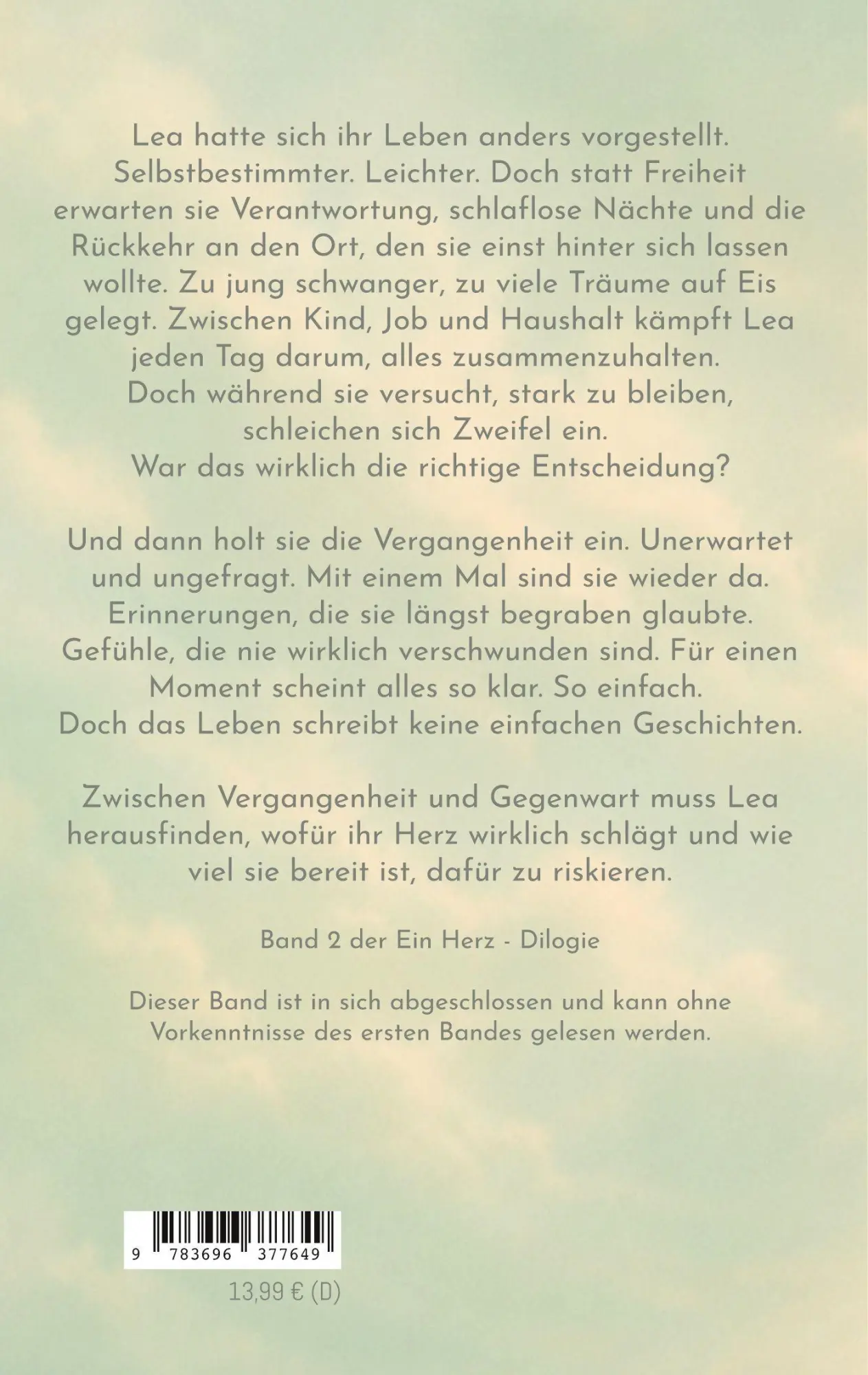 Rückseite: 9783696377649 | Ein Herz - mein Weg | Mein Weg | Raffaela Lins | Taschenbuch | 322 S.