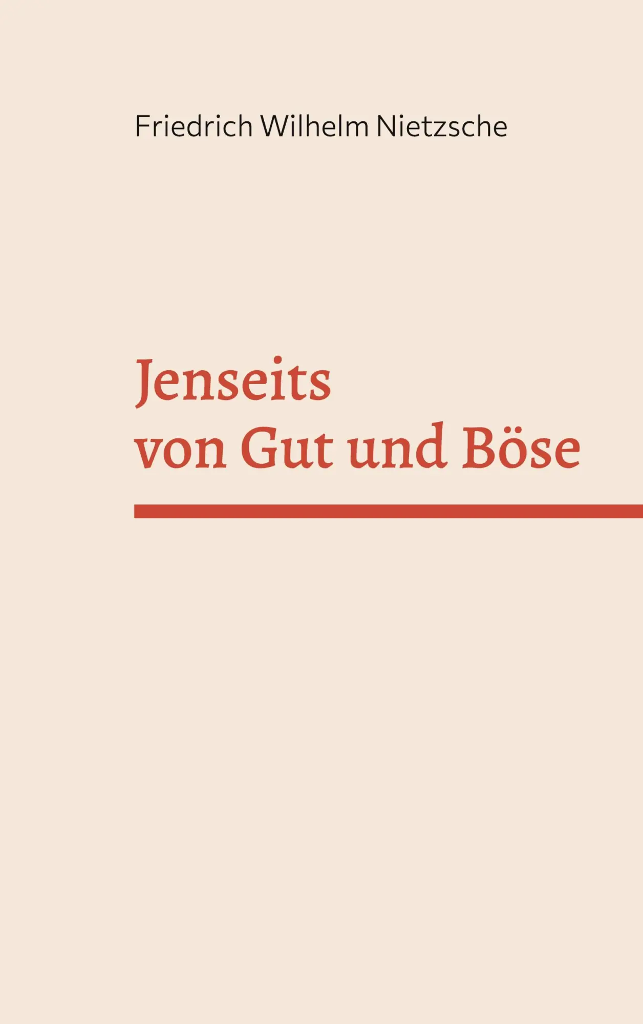Cover: 9783756217649 | Jenseits von Gut und Böse | Friedrich Nietzsche | Taschenbuch | 192 S.
