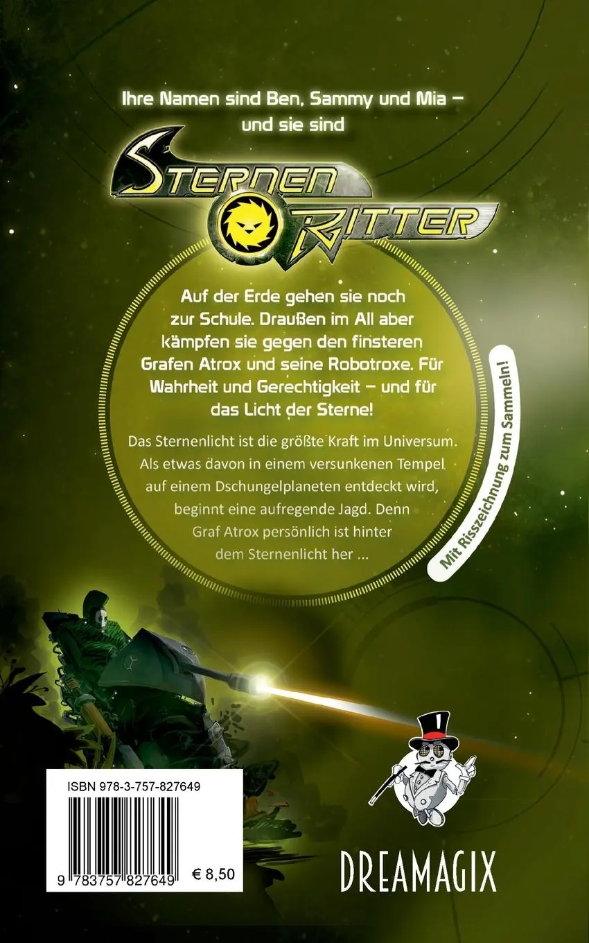 Rückseite: 9783757827649 | Sternenritter 8 Der Tempel des Lichts | Ein Dreamagix-Buch | Peinkofer