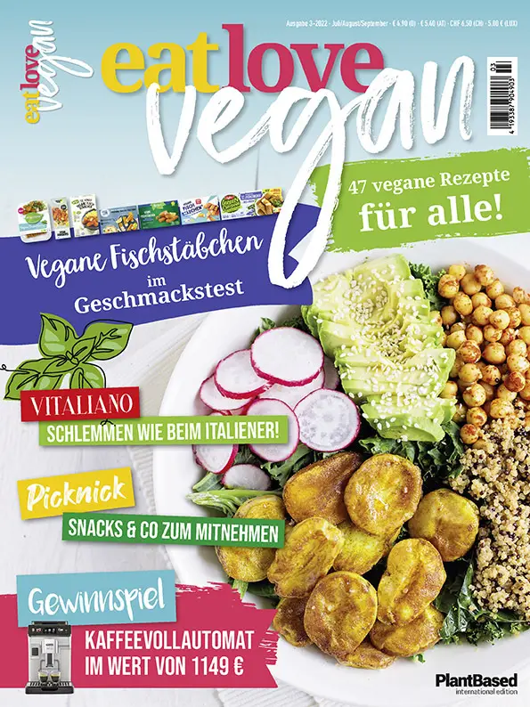 Cover: 9783966647649 | Eat Love Vegan 03 Juli/August/September: Das Magazin - 47 vegane...