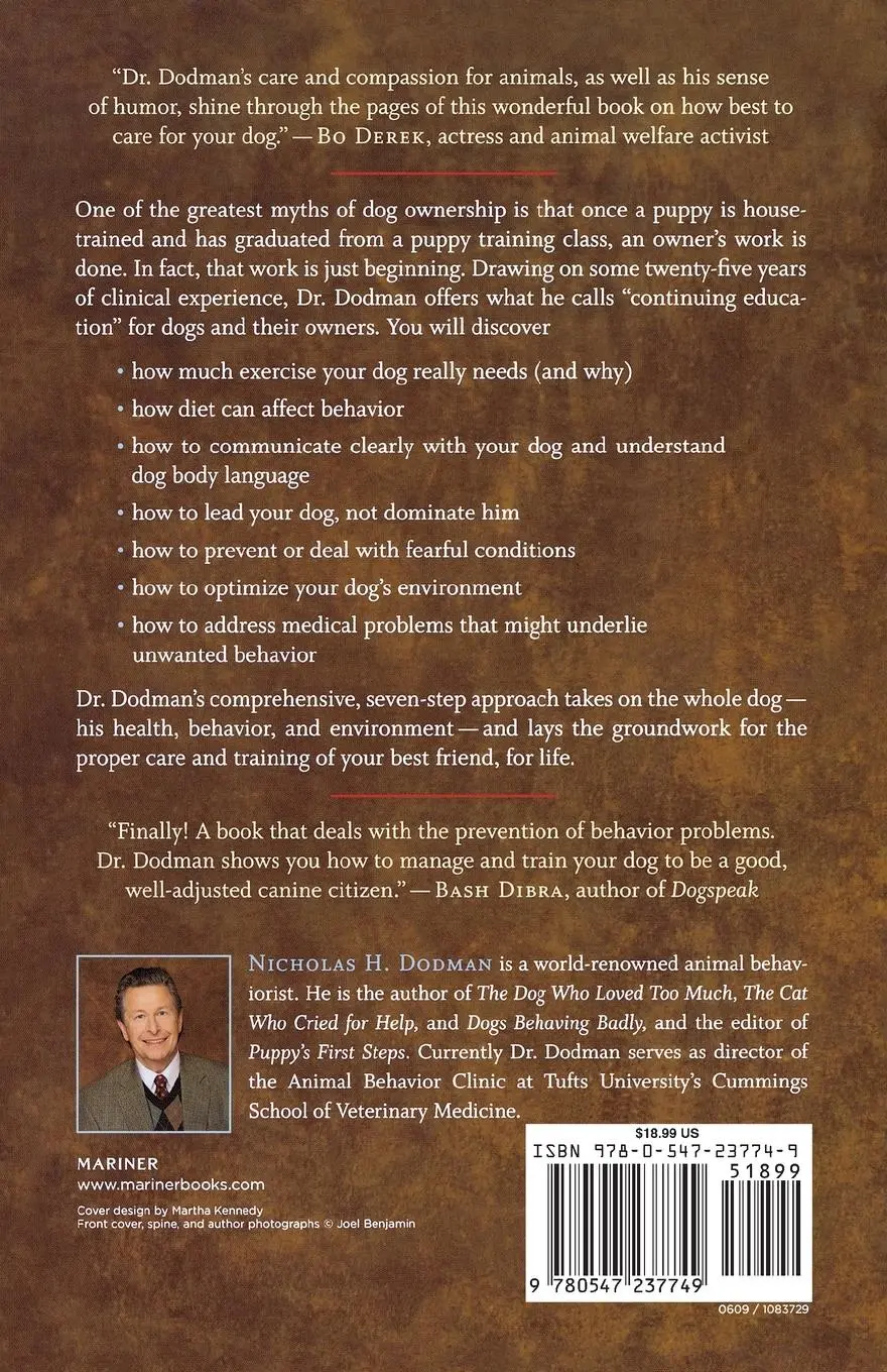 Rückseite: 9780547237749 | The Well-Adjusted Dog | Nicholas H. Dodman | Taschenbuch | Englisch