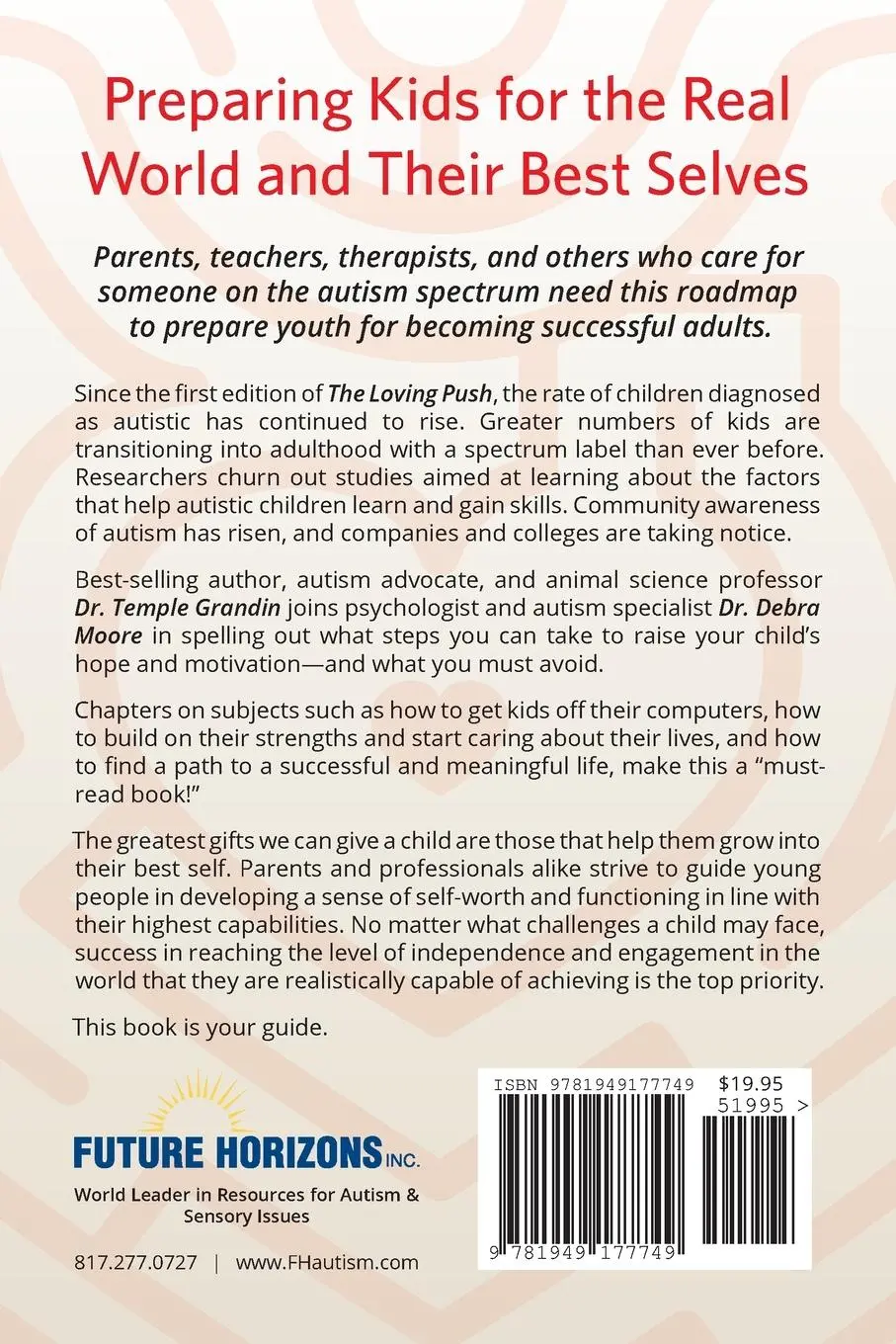 Rückseite: 9781949177749 | The Loving Push, 2nd Edition | Temple Grandin (u. a.) | Taschenbuch