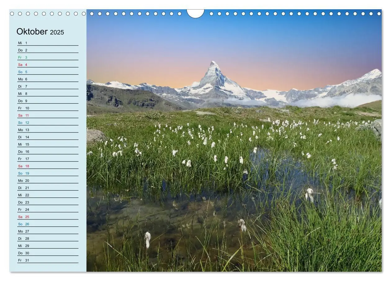Bild: 9783383977749 | Faszination Horu Fotoimpressionen vom Matterhorn (Wandkalender 2025...