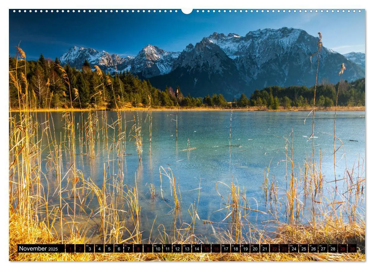 Bild: 9783435447749 | Berge. Alpenseen (Wandkalender 2025 DIN A2 quer), CALVENDO...