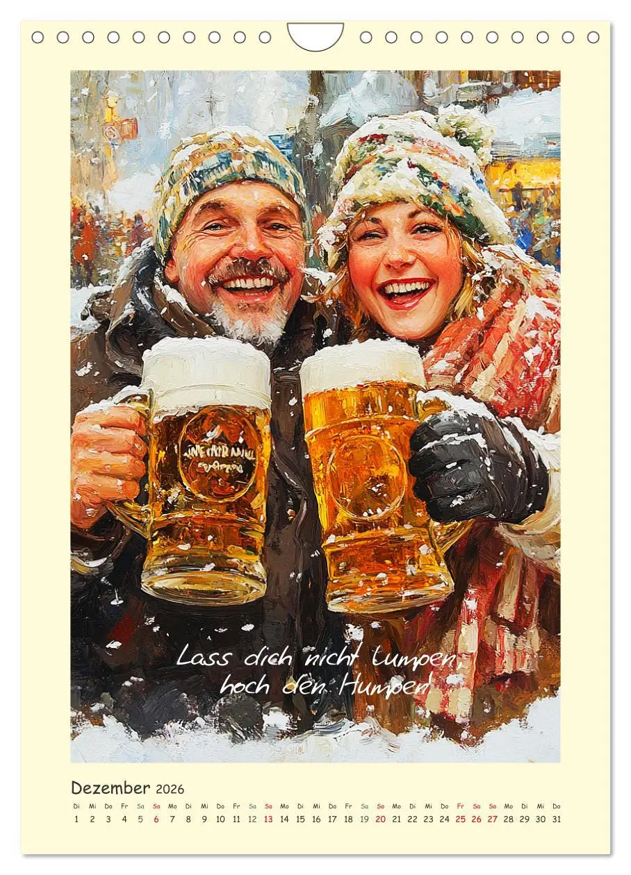 Bild: 9783516247749 | Bier, Bäuche, Sprüche. Spaß mit Hopfen und Malz (Wandkalender 2026...