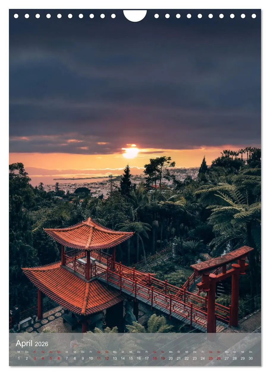 Bild: 9783516317749 | Madeira - Zauber einer Insel (Wandkalender 2026 DIN A4 hoch),...